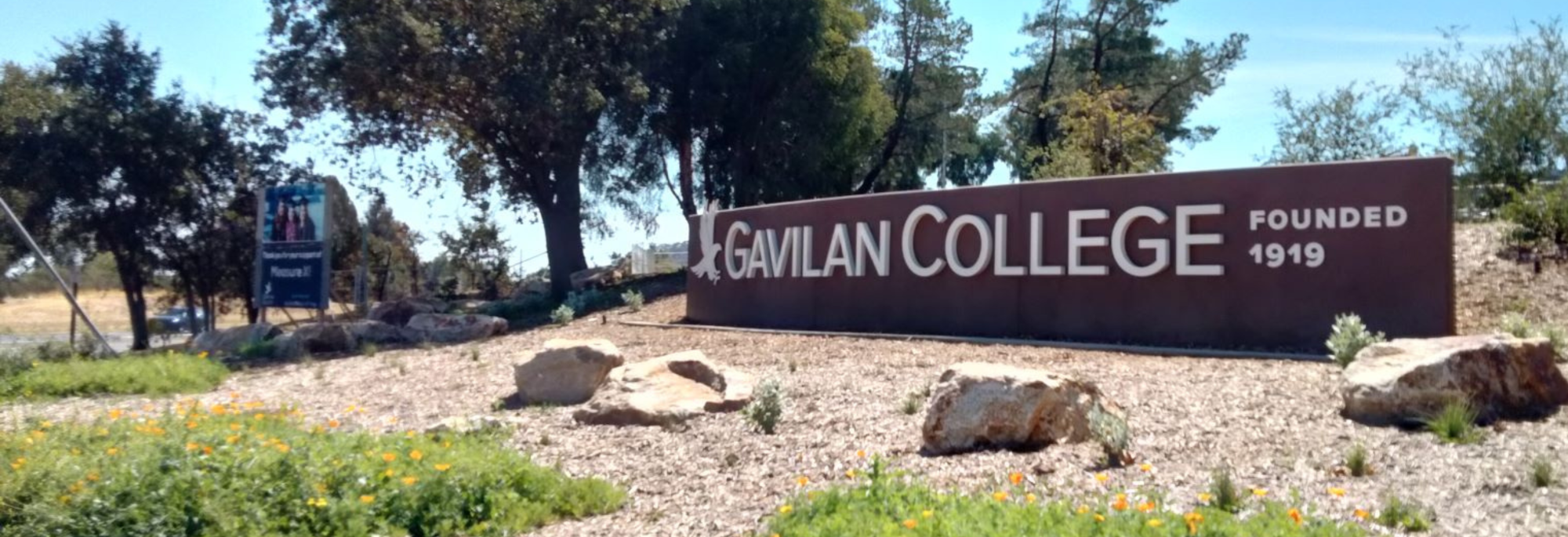 Gavilan College Sign