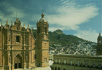 View of Zacatecas, México