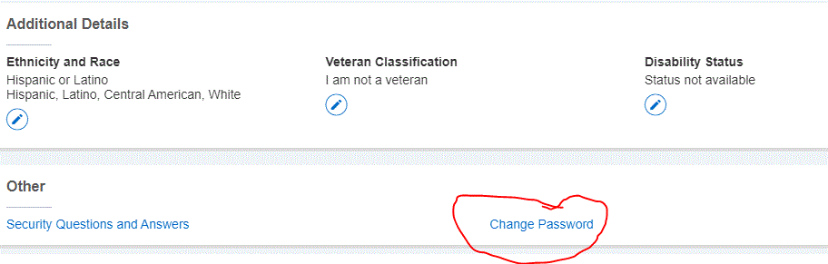 Change you PIN