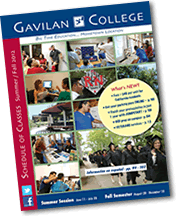 2011 Fall Class Schedule Cover