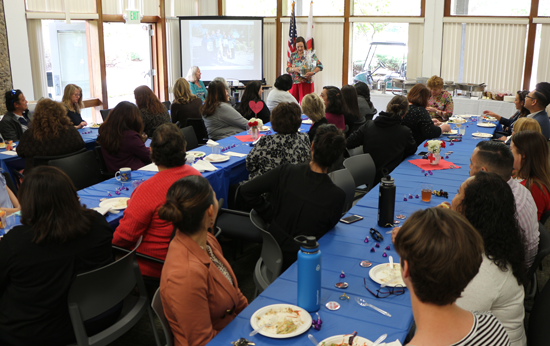 Alice Dufresne-Reyes retirement lunch